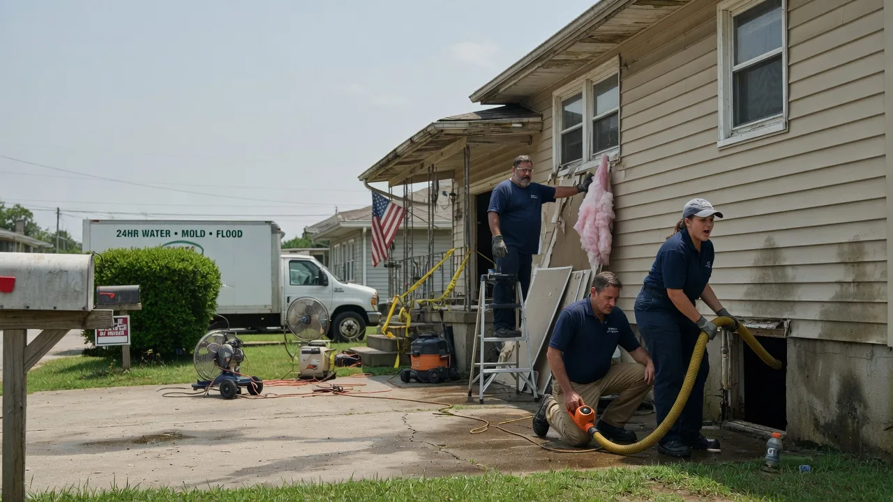 Water Damage Repair in Laceys Spring, AL near me